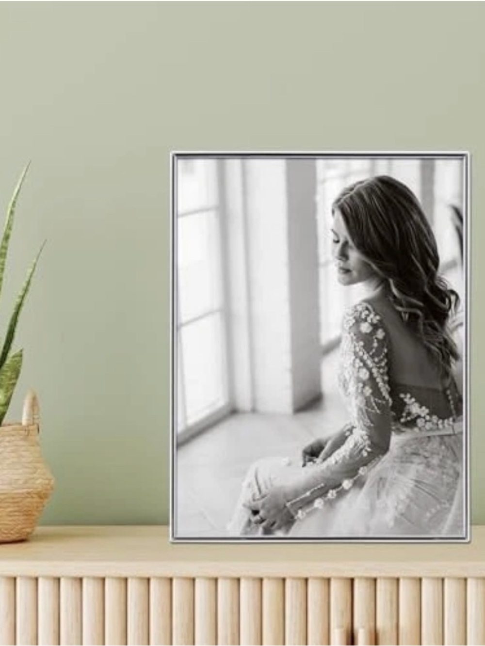 Simply Metal Picture Frame, 8.5 by 11-Inch 8.5x11 Single Silver New